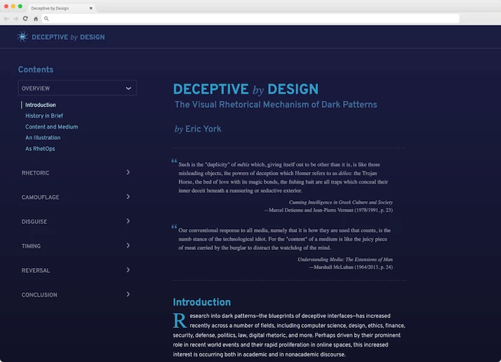 screen capture of page