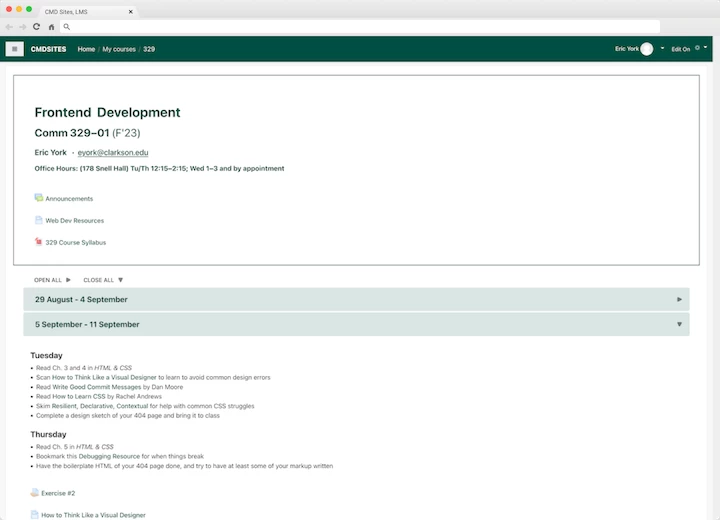 screen capture of page