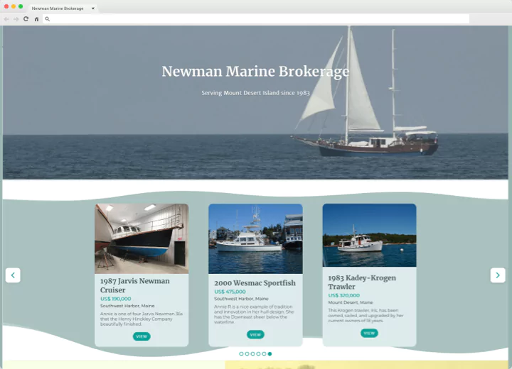 screen capture of page